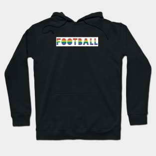 Football Gay Pride Hoodie